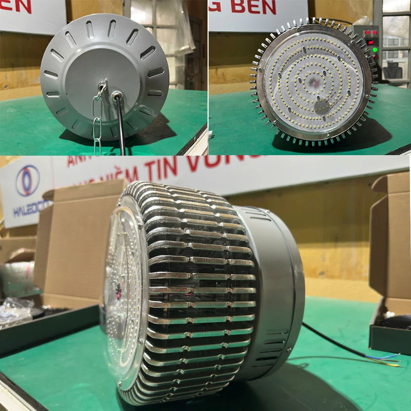 Sản xuất đèn nhà xưởng HLHB6-200 tại nhà máy HALEDCO