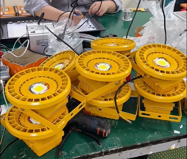 Sản xuất đèn chống nổ tại HALEDCO