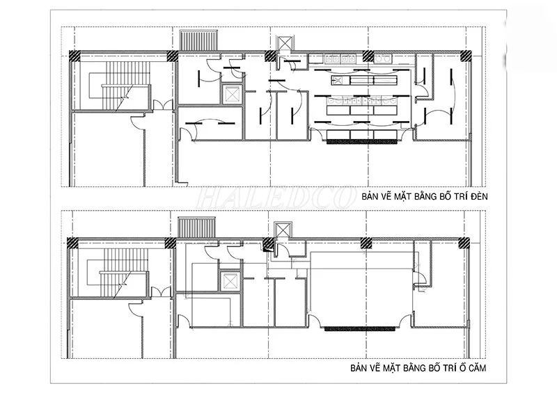 Sơ đồ điện bếp ăn nhà xưởng khu công nghiệp Thăng Long 2