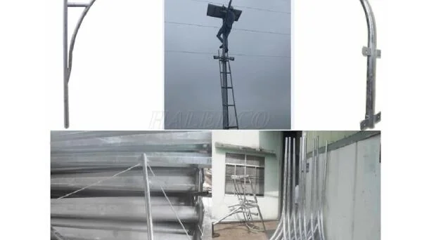 Cần đèn gắn trụ bê tông – Mẫu đẹp, bền, giá tốt 2025