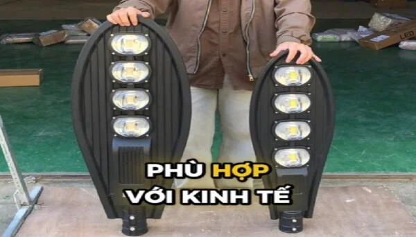 So sánh đèn đường lá nguồn DONE và nguồn thường