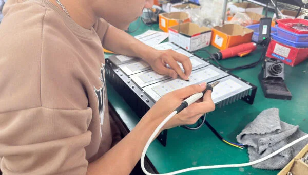 Kiểm tra công suất thực tế đèn pha Module 200w HALEDCO