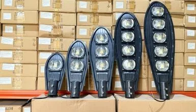 Giới thiệu các công suất đèn đường lá đang sản xuất tại nhà máy HALEDCO