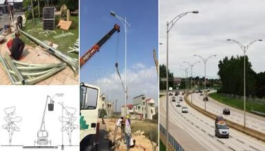 99+ Cột đèn cao áp 7m HALEDCO Giá rẻ, bền đẹp