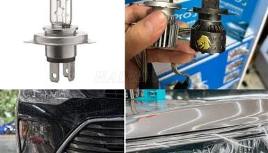 So sánh đèn halogen và đèn LED khác nhau như thế nào?