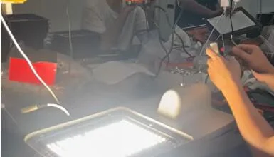 Sản xuất 165 bộ đèn đường HLS4-120 chiếu sáng đường đô thị