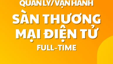Tuyển dụng nhân viên vận hành sàn Shopee thu nhập cao