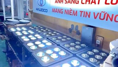 Đèn HALEDCO được kiểm soát chất lượng tại nhà máy ra sao?
