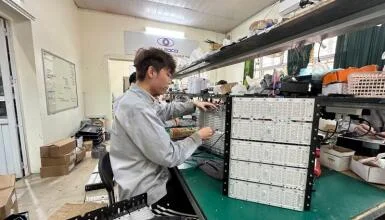 Nhật ký sản xuất đèn tại nhà máy HALEDCO [13/03/2026]