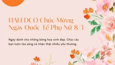 HALEDCO chúc mừng ngày 8/3: Tri ân và tôn vinh những đóng góp của phái đẹp