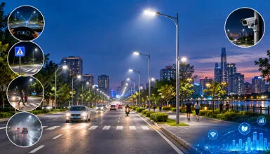 10 Lợi ích của đèn đường đối với an toàn giao thông và an ninh