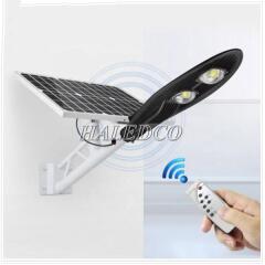 Đèn đường LED năng lượng mặt trời hình lá HLMTS8-100W