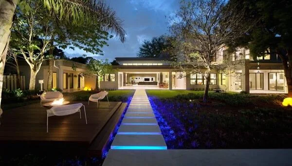 Tư vấn và cung cấp đèn chiếu cây sân vườn cho biệt thự Mr. Phúc – Chương Mỹ