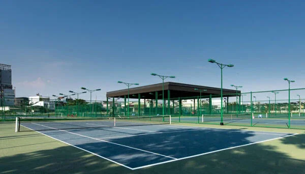 Cấp đèn chiếu sáng sân tennis sở văn hóa thể thao du lịch tỉnh Quảng Ngãi