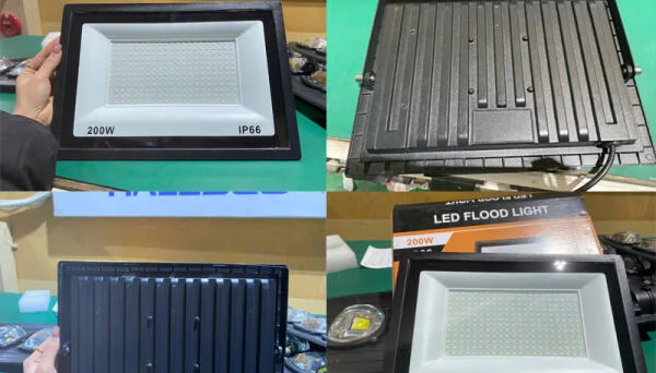 HALEDCO cấp đèn pha LED mỏng 200W cho khách hàng tại Đồng Nai