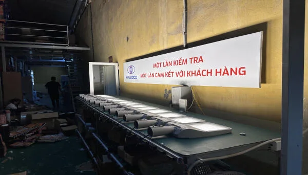 HALEDCO cung cấp đèn đường LED S30 cho Công ty CP Môi trường và Công trình đô thị Sơn Tây