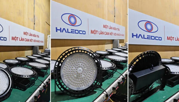 HALEDCO cung cấp đèn LED nhà xưởng cho Công ty CP Xây dựng Giải pháp Mạng Bảo Ngọc