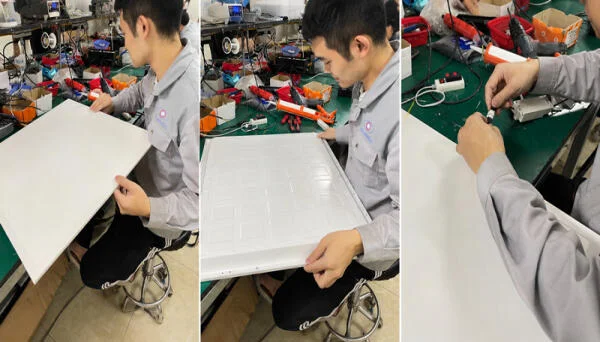 Dự án cung cấp đèn panel cho Công ty Vàm Cỏ Đông