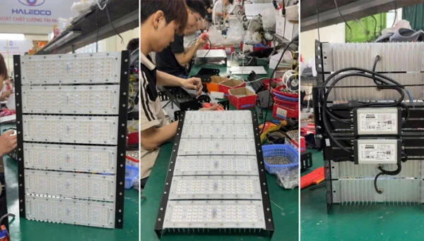 HALEDCO cung cấp đèn pha module công suất cao cho dự án chiếu sáng công nghiệp tại Bình Dương