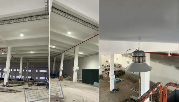 HALEDCO đồng hành cùng Tập đoàn VINAPRO trong dự án chiếu sáng nhà xưởng công nghiệp