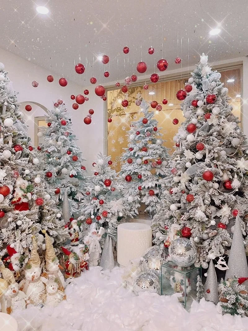 Sử dụng tuyết nhân tạo cho hiệu ứng chân thực