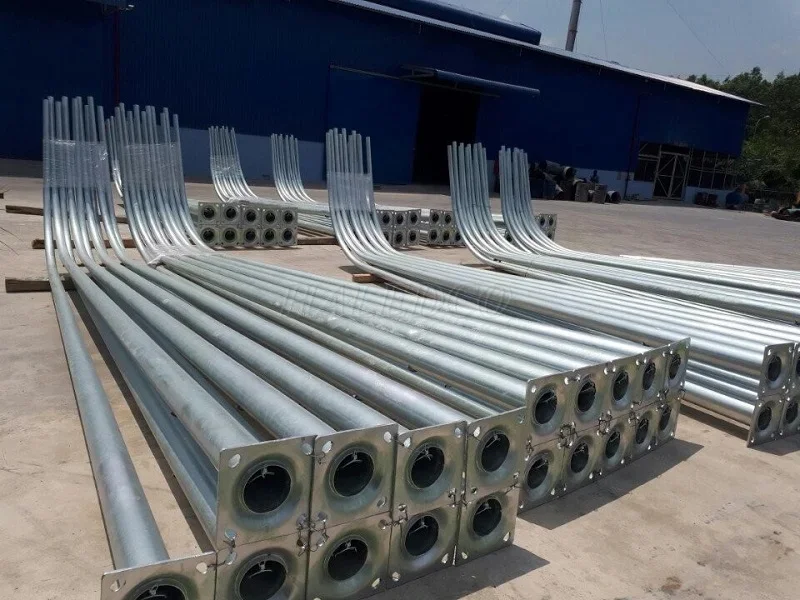 Cung cấp cột đèn cho dự án Trung Hà