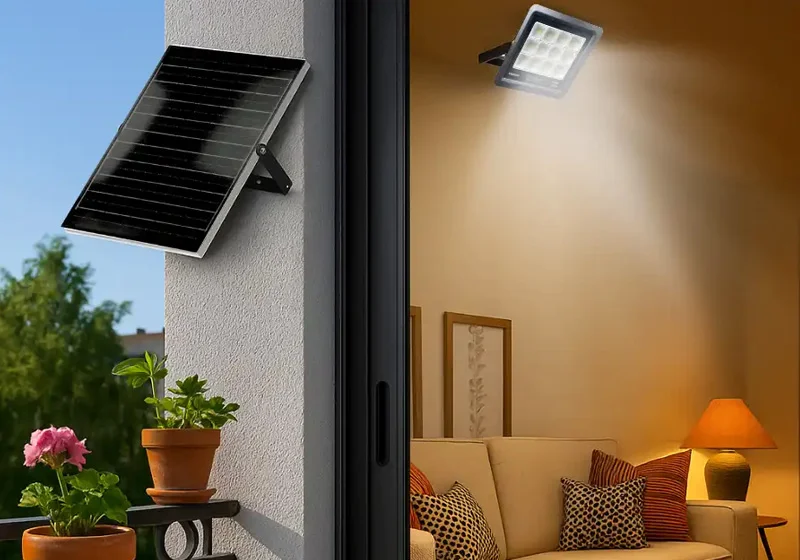 Đèn năng lượng mặt trời trong nhà là gì