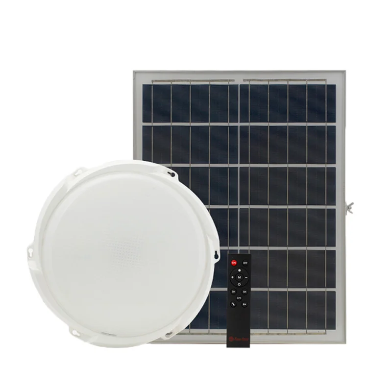 Đèn led ốp trần năng lượng mặt trời hlmtot85-200