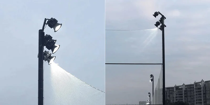 Ứng dụng đèn pha cẩu tháp 1000w