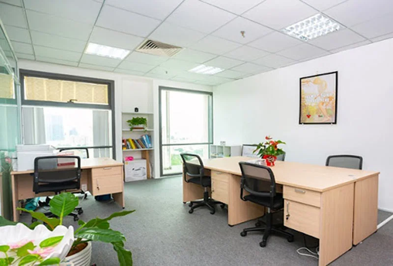 Đèn tuýp led âm trần chiếu sáng văn phòng