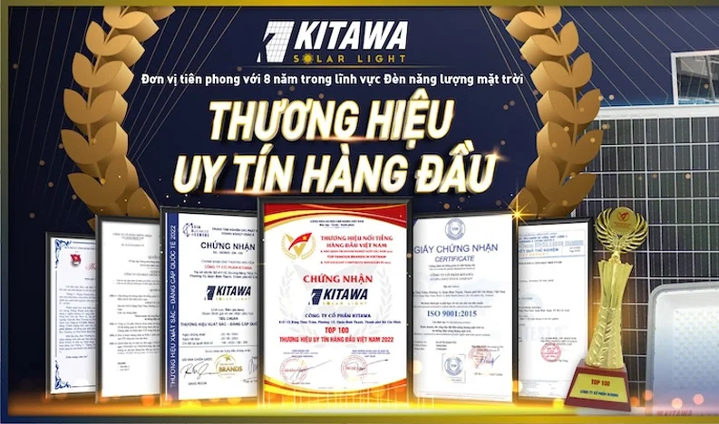 Kitawa - Thương hiệu đèn năng lượng mặt trời chất lượng tốt