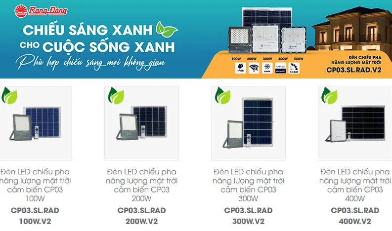 Rạng Đông - Thương hiệu lâu đời uy tín