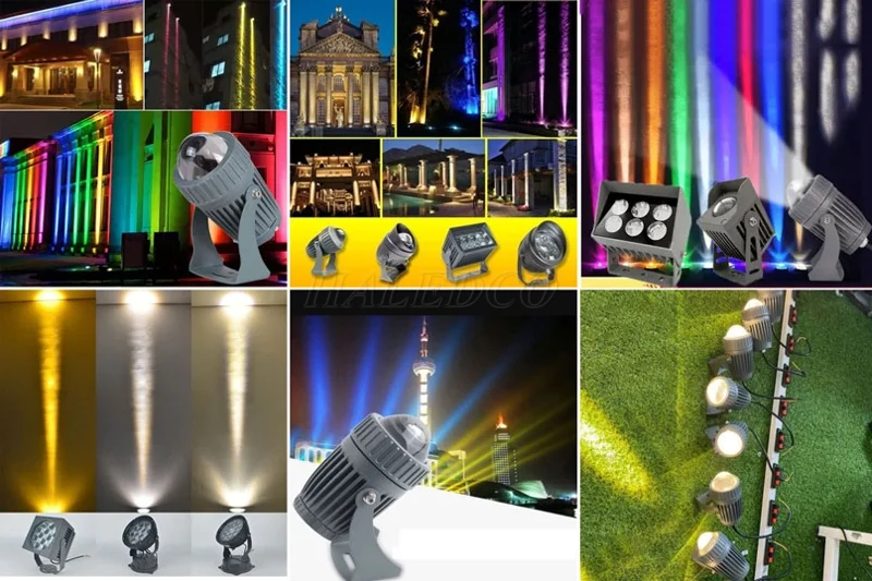 Mẫu 6: Đèn pha led đổi màu