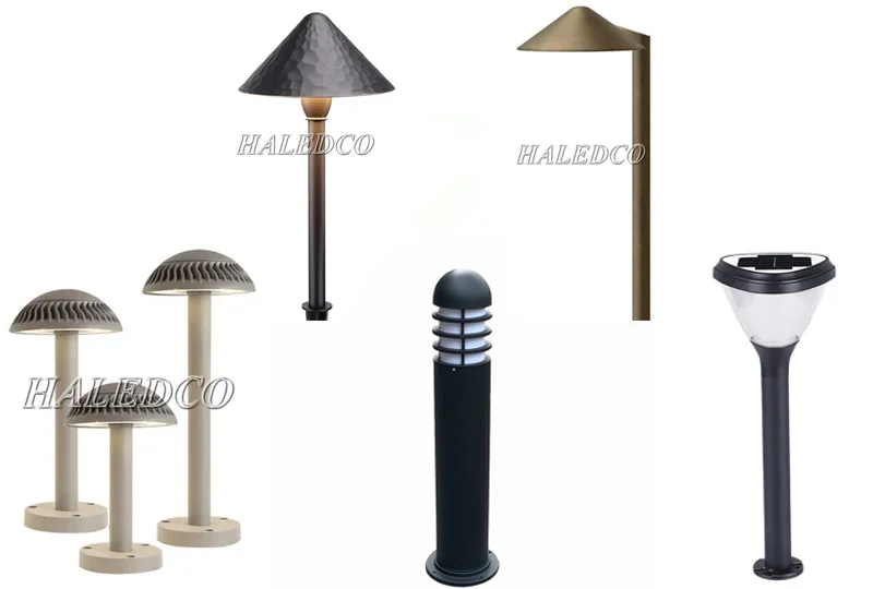 Các mẫu đèn nấm chiếu sáng trang trí sân vườn