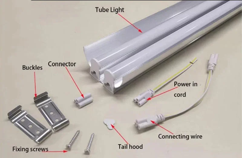 Cấu tạo đèn tuýp đôi T5