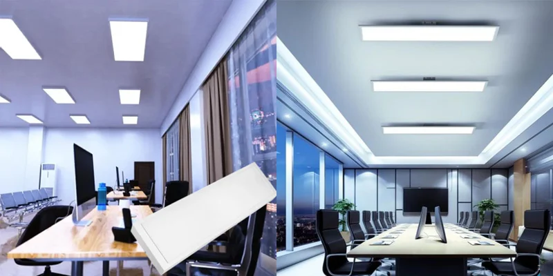 Đèn LED panel 300x1200 lắp nổi ốp trần