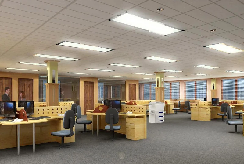 Đèn LED panel 300x1200 âm trần