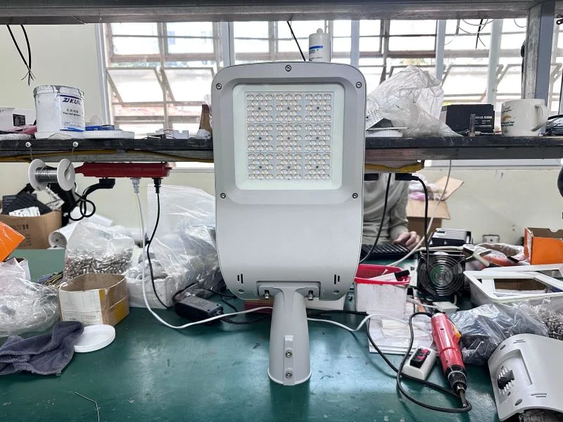 Đèn đường S30 sau khi hoàn thiện