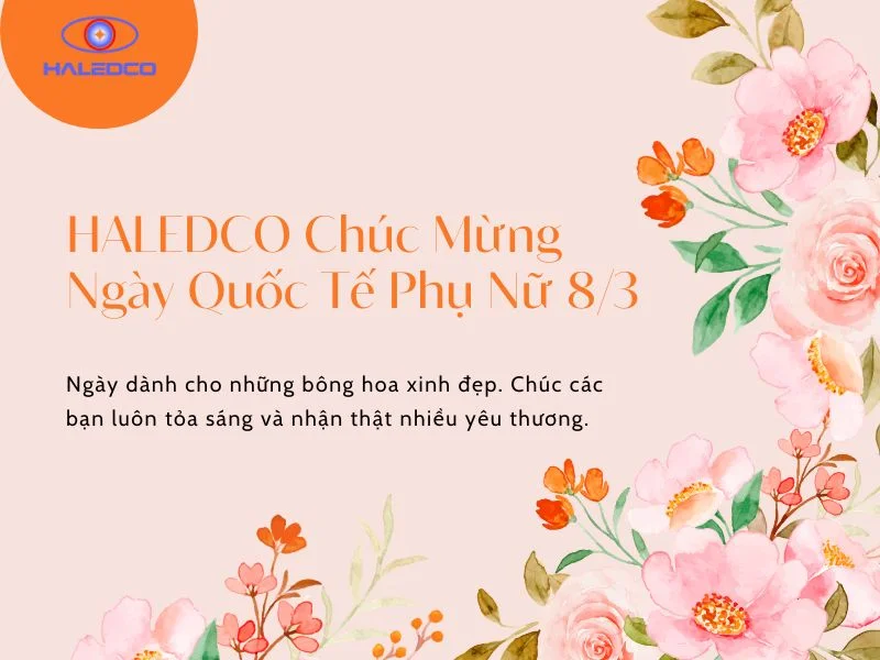 HALEDCO chúc mừng ngày 8/3: Tri ân và tôn vinh những đóng góp của phái đẹp