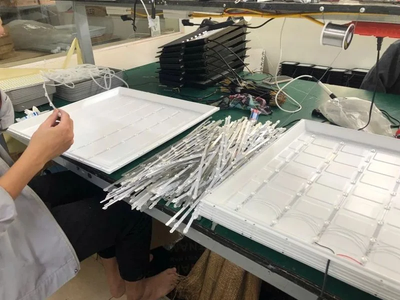 HALEDCO sản xuất đèn LED panel cho nhà máy Samsung