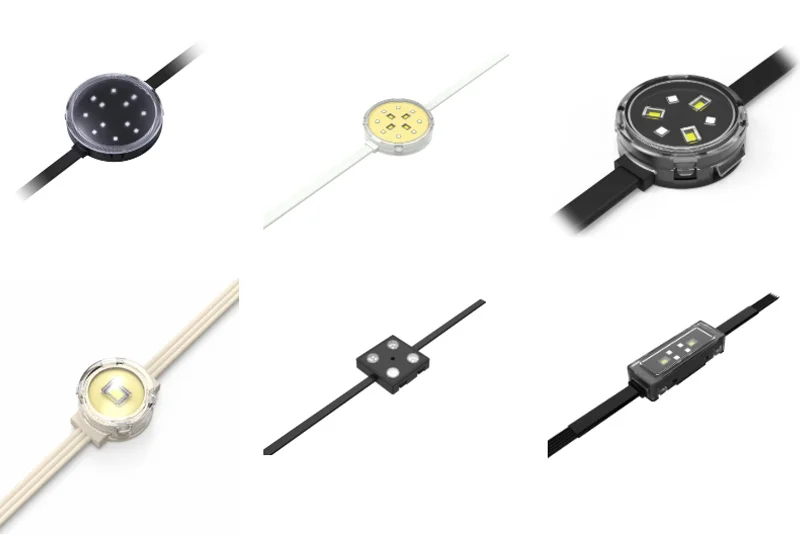 LED điểm (led pixel) trang trí tòa nhà