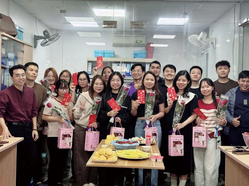 Tập thể HALEDCO trong ngày Quốc tế Phụ nữ