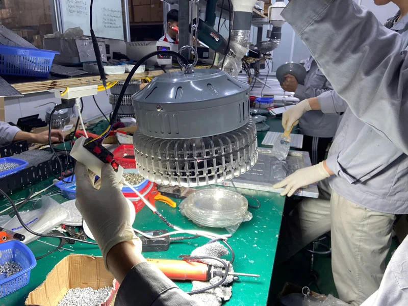 HALEDCO sản xuất LED nhà xưởng cho công ty cổ phần Ngân Hà