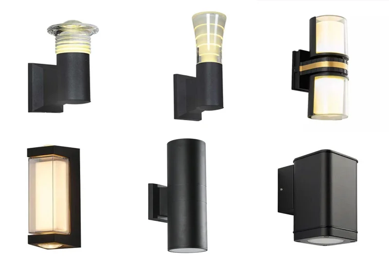 6 Mẫu đèn gắn trụ cổng hiện đại