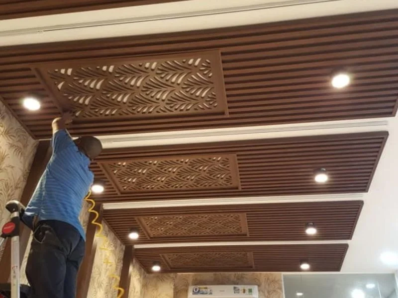 Bố trí đèn ốp trần ban công đúng khoảng cách để đèn sáng đẹp