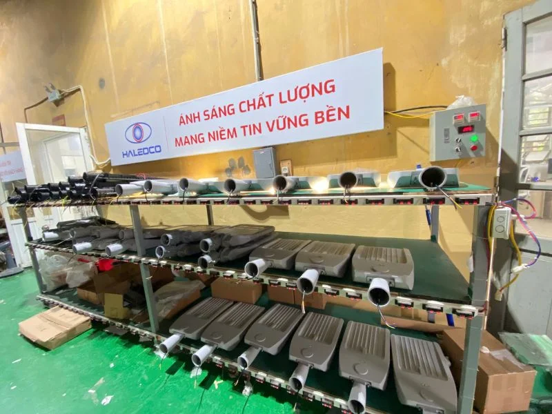 Hình ảnh sản xuất thực tế tại nhà máy HALEDCO