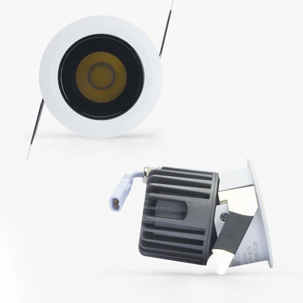 Đèn âm trần LED xoay góc HLDLV3-15W