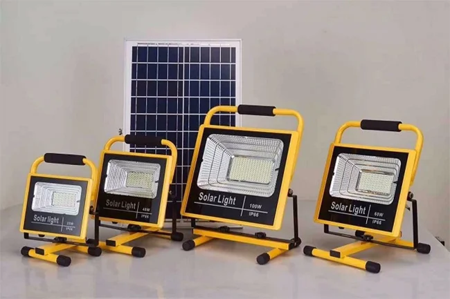 Đèn cầm tay năng lượng mặt trời mini đi dã ngoại