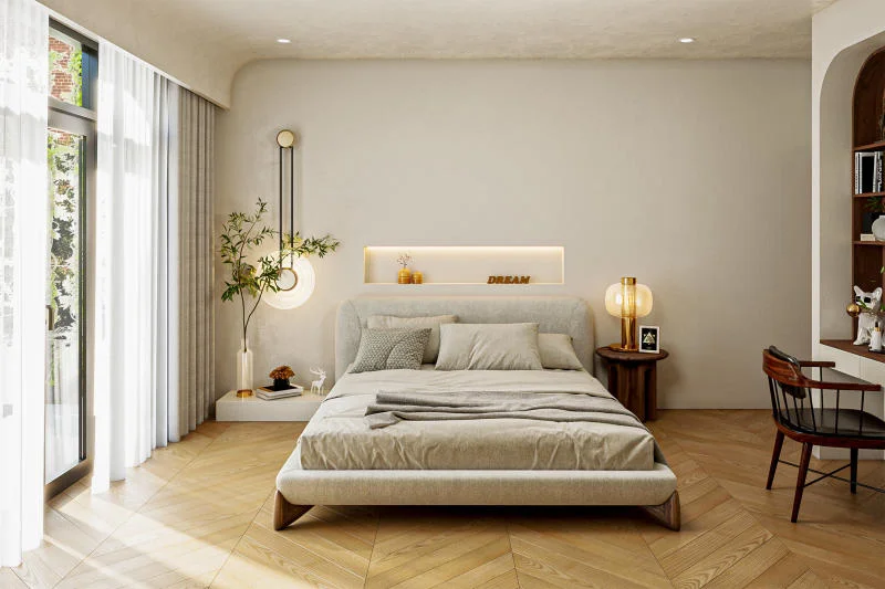 Đèn LED để tab đầu giường nhỏ gọn