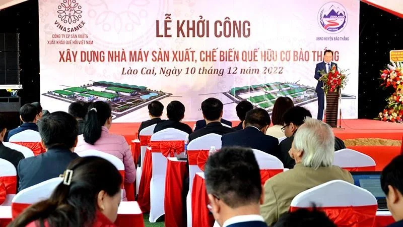 Nhà máy Bảo Thắng được khởi công từ năm 2022